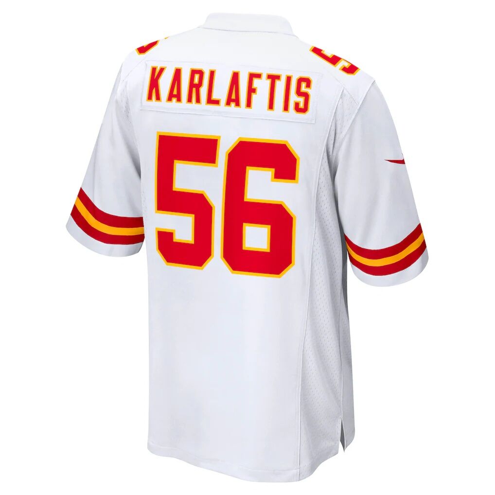George Karlaftis Kansas City Chiefs Nike Away Game Player Jersey