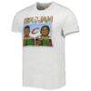 Donovan Mitchell & Darius Garland Cleveland Cavaliers Homage NBA Jam Tri-Blend T-Shirt - - Side View