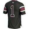 #1 Fordham Rams GameDay Greats Endzone Football Jersey - Black - Detail View