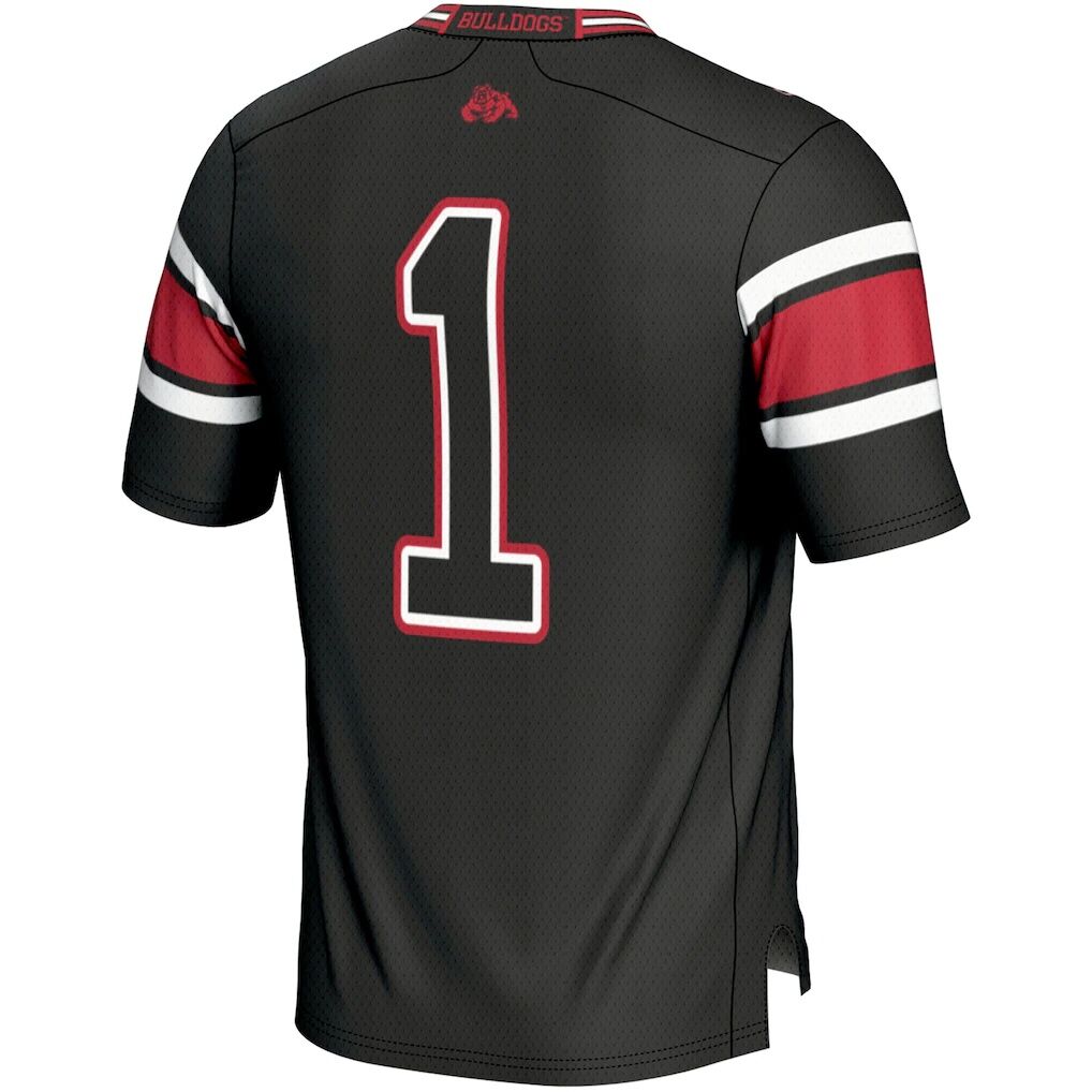 #1 Fresno State Bulldogs GameDay Greats Endzone Football Jersey