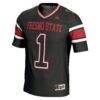#1 Fresno State Bulldogs GameDay Greats Endzone Football Jersey - Black - Side View