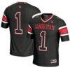 #1 Illinois State Redbirds GameDay Greats Endzone Football Jersey - Black - Front View