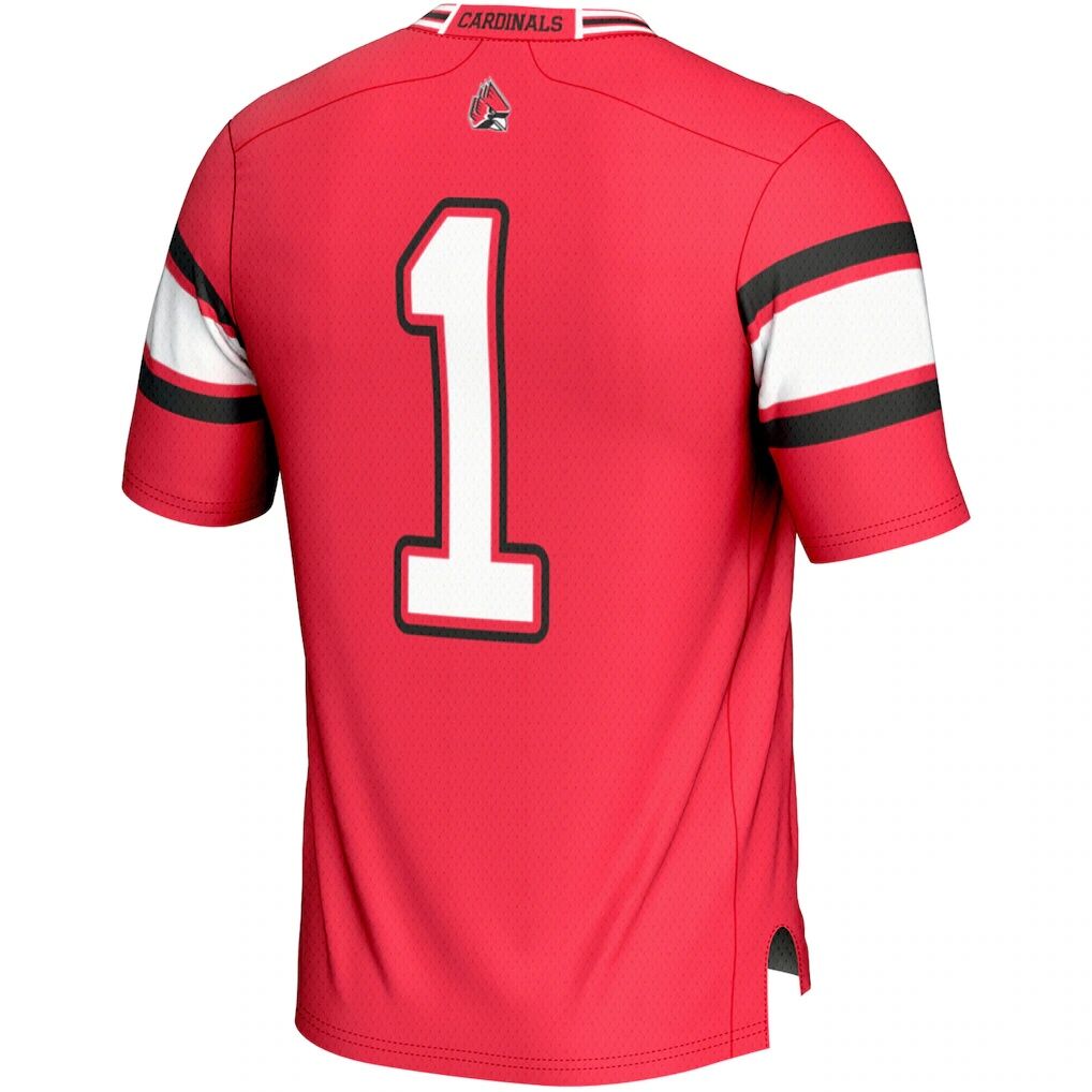 #1 Ball State Cardinals GameDay Greats Youth Endzone Football Jersey - Cardinal