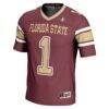 #1 Florida State Seminoles GameDay Greats Youth Endzone Football Jersey - Garnet - Side View
