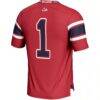#1 Fresno State Bulldogs GameDay Greats Youth Endzone Football Jersey - Red - Detail View