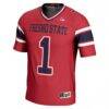 #1 Fresno State Bulldogs GameDay Greats Youth Endzone Football Jersey - Red - Side View