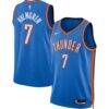 Chet Holmgren Oklahoma City Thunder Nike Unisex 2022 NBA Draft First Round Pick Player Swingman Jersey - Blue - Front View