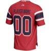 Fresno State Bulldogs GameDay Greats NIL Pick-A-Player Football Jersey - Red - Detail View
