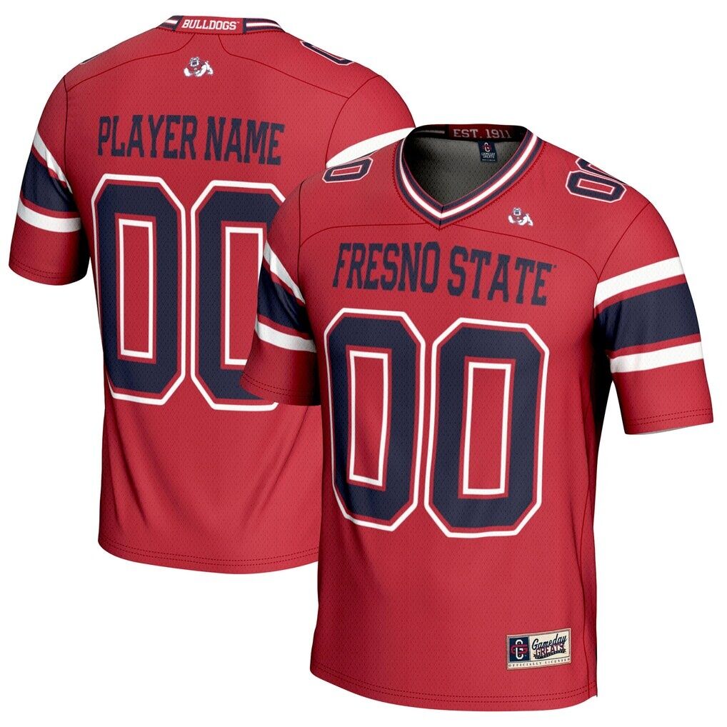 Fresno State Bulldogs GameDay Greats NIL Pick-A-Player Football Jersey