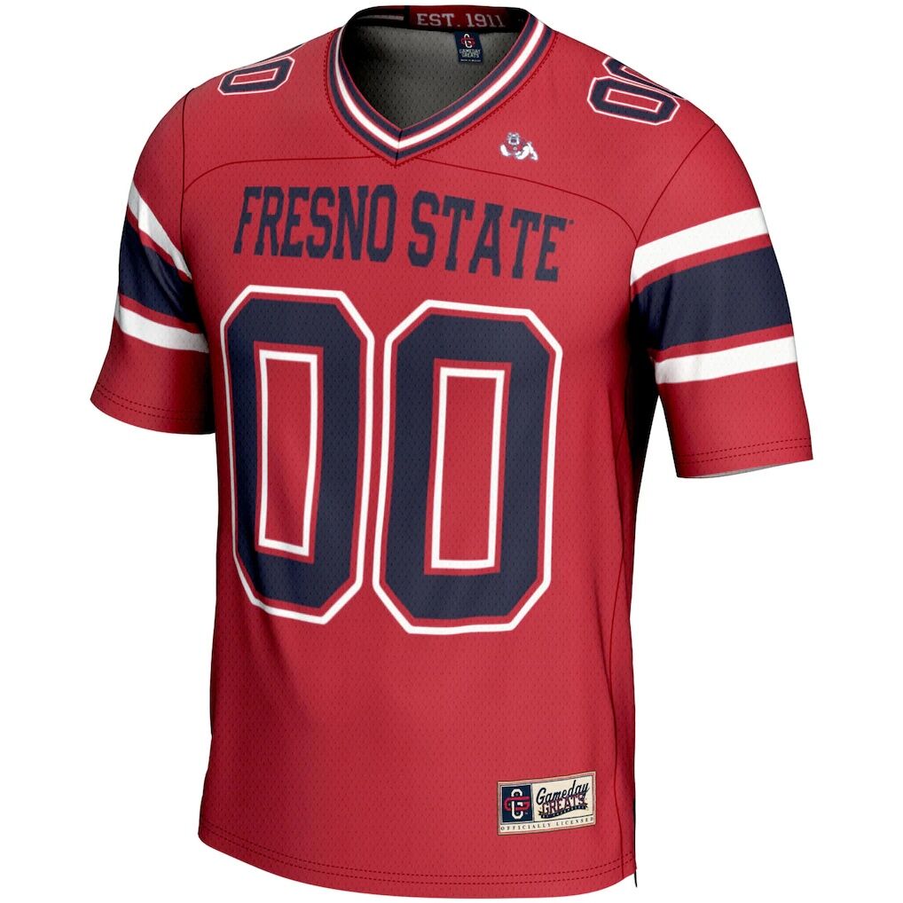 Fresno State Bulldogs GameDay Greats NIL Pick-A-Player Football Jersey