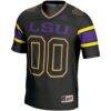 LSU Tigers GameDay Greats Youth NIL Pick-A-Player Football Jersey - Black - Side View