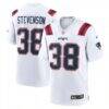 Rhamondre Stevenson New England Patriots Nike Game Player Jersey - White - Front View