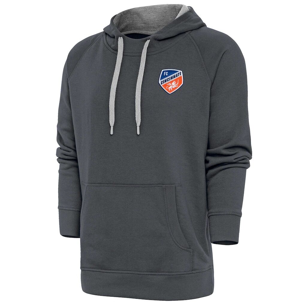 FC Cincinnati Antigua Logo Victory Pullover Hoodie