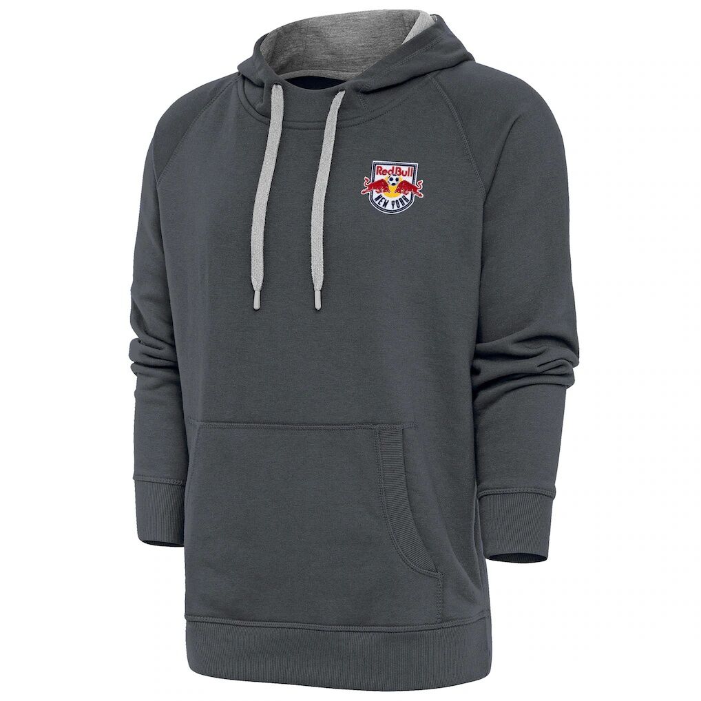 New York Red Bulls Antigua Logo Victory Pullover Hoodie