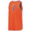 #1 Boise State Broncos Nike Replica Basketball Jersey - Orange - Detail View