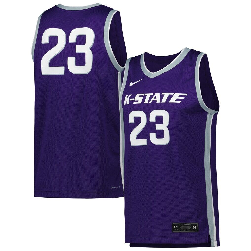 #23 Kansas State Wildcats Nike Replica Basketball Jersey