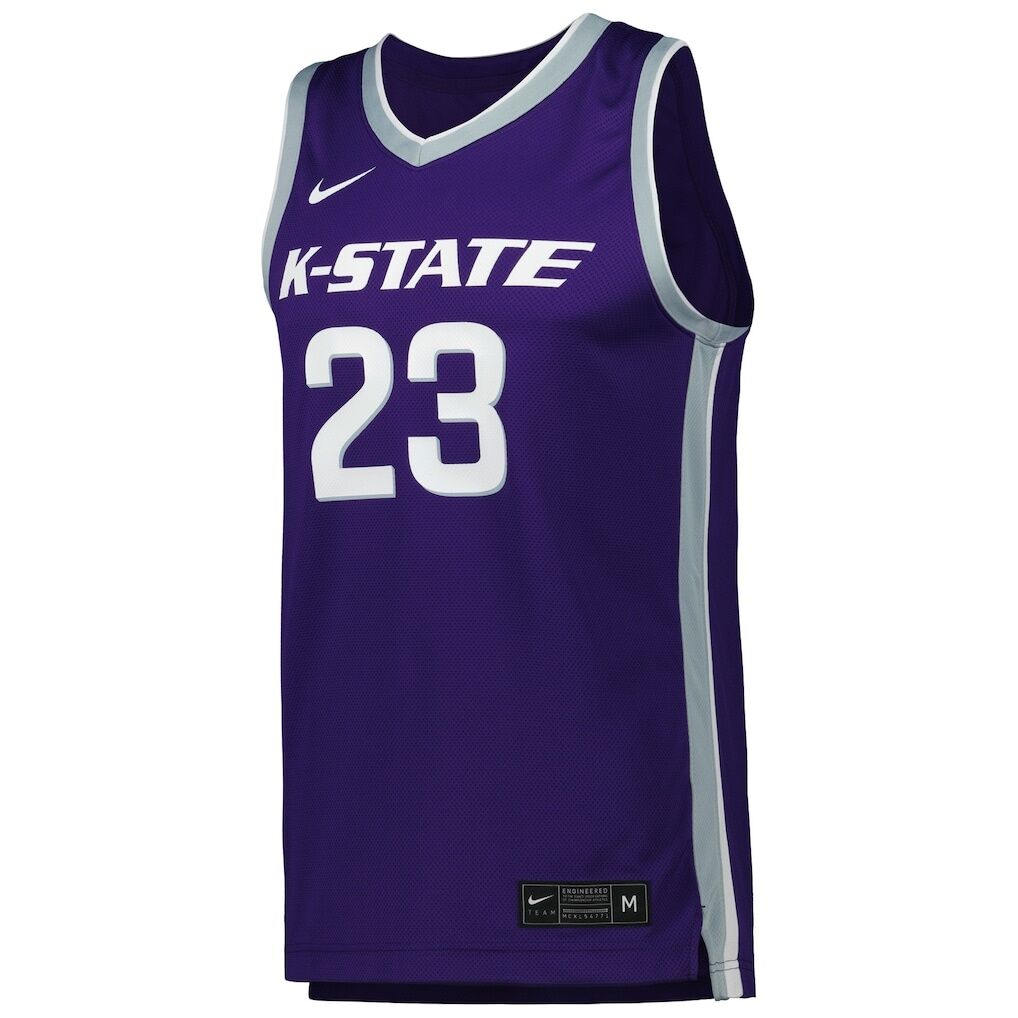 #23 Kansas State Wildcats Nike Replica Basketball Jersey