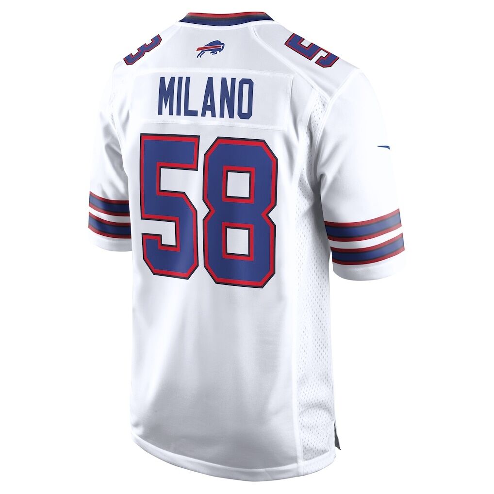Matt Milano Buffalo Bills Nike Away Game Player Jersey