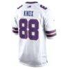 Dawson Knox Buffalo Bills Nike Away Game Player Jersey - White - Detail View