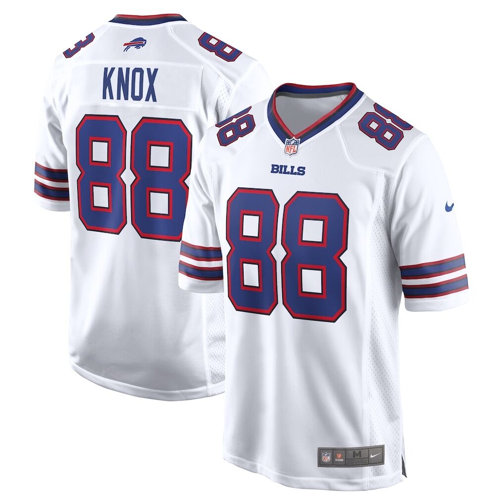 Dawson Knox Buffalo Bills Nike Away Game Player Jersey