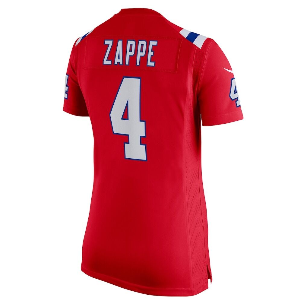 Bailey Zappe New England Patriots Nike Women's  Team Game Jersey
