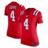 Bailey Zappe New England Patriots Nike Women's Team Game Jersey - Red - Front View