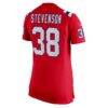 Rhamondre Stevenson New England Patriots Nike Women's Team Game Jersey - Red - Detail View