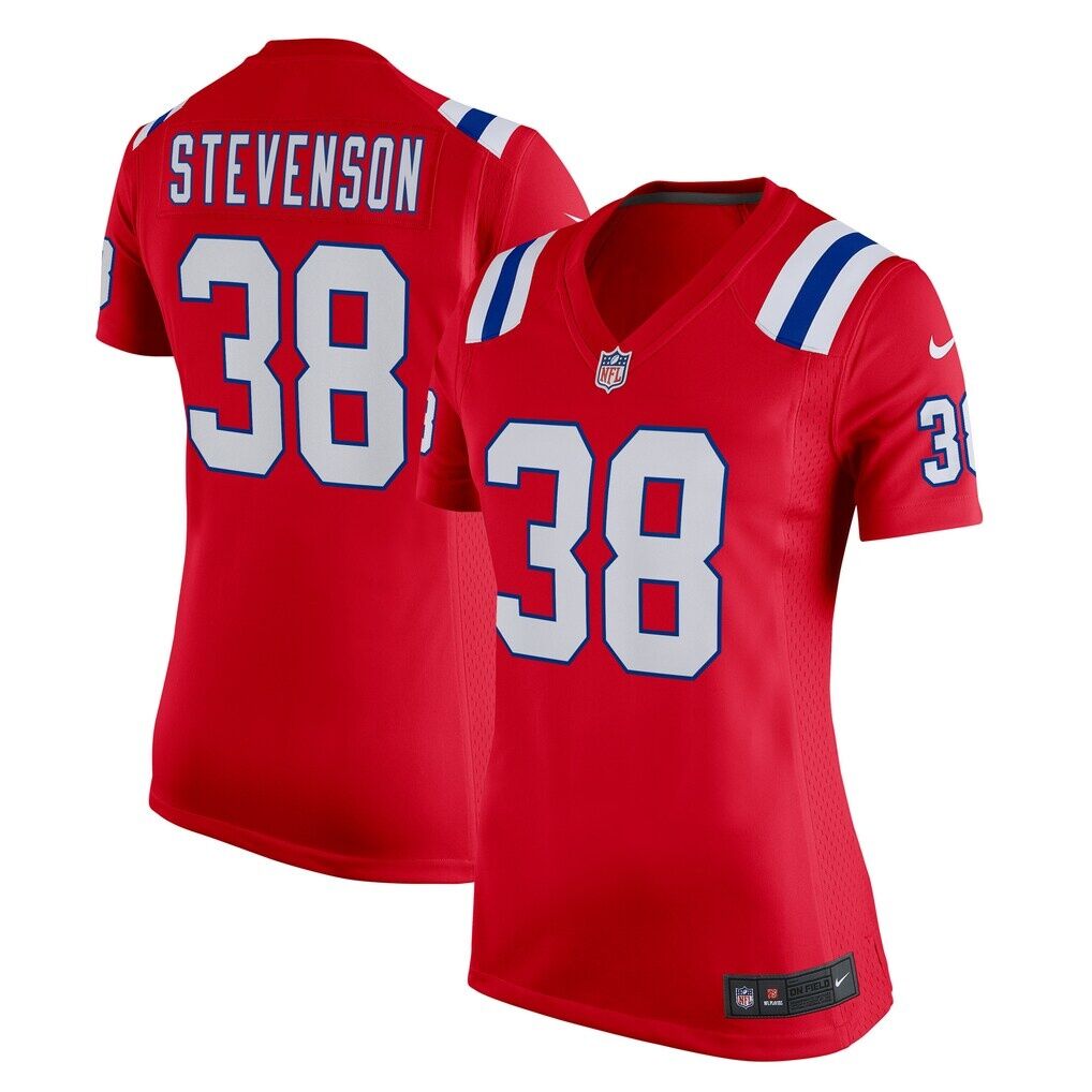 Rhamondre Stevenson New England Patriots Nike Women's  Team Game Jersey