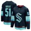 Shane Wright Seattle Kraken Fashion7 Men's Home Breakaway Player Jersey - - Front View