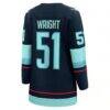 Shane Wright Seattle Kraken Fashion7 Women's Home Breakaway Jersey - - Detail View