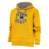 St. Louis Blues Antigua Special Edition 2.0 Victory Pullover Hoodie - Gold - Front View