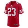 Christian McCaffrey San Francisco 49ers Nike Game Player Jersey - Scarlet - Alt2