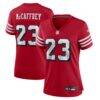 Christian McCaffrey San Francisco 49ers Nike Women's Player Jersey - - Front View