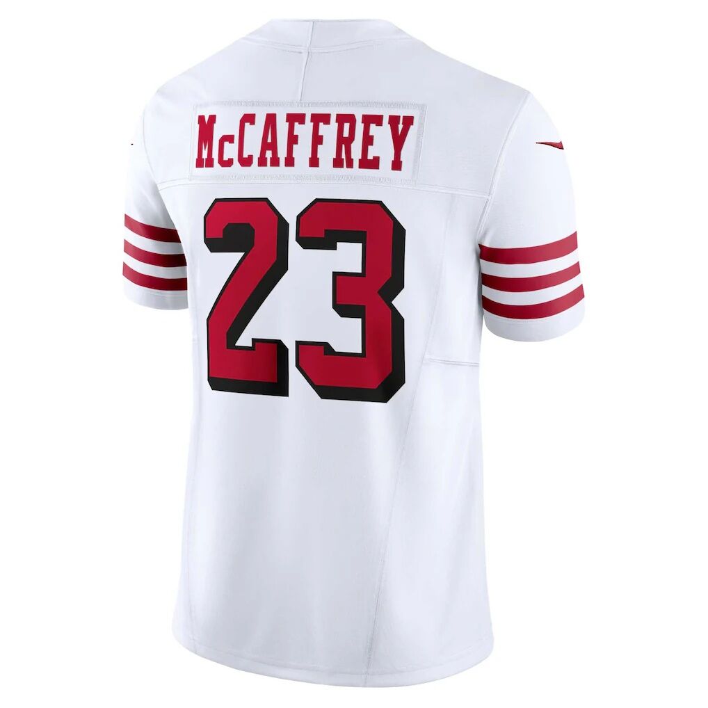 Christian McCaffrey San Francisco 49ers Nike Vapor F.U.S.E. Limited 2nd Alternate Jersey