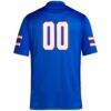 #00 Kansas Jayhawks adidas Premier Football Jersey - - Detail View