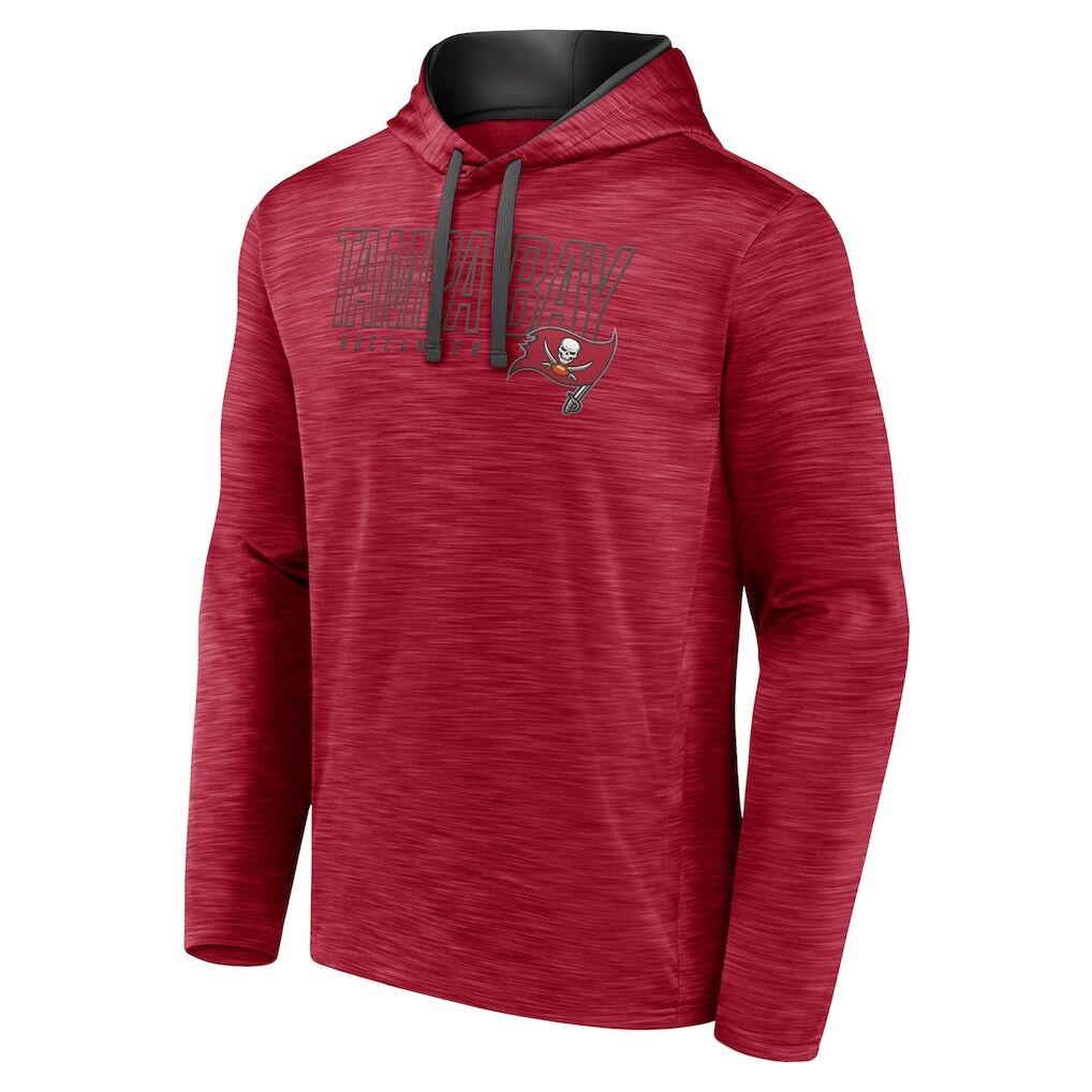 Tampa Bay Buccaneers Fashion7 Hook and Ladder Pullover Hoodie - Heather Red