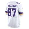 T.J. Hockenson Minnesota Vikings Nike Game Player Jersey - White - Detail View