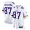 T.J. Hockenson Minnesota Vikings Nike Game Player Jersey - White - Front View