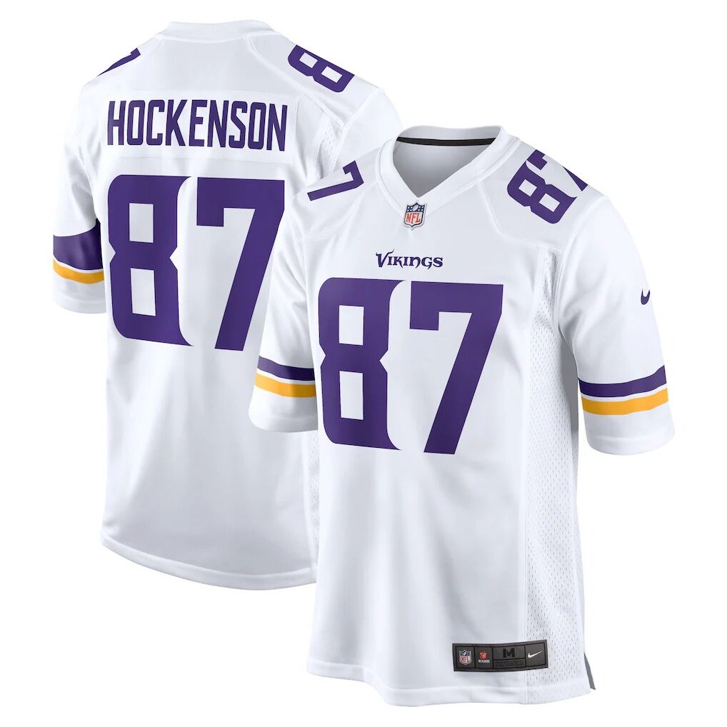 T.J. Hockenson Minnesota Vikings Nike Game Player Jersey
