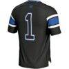 #1 BYU Cougars GameDay Greats Youth Endzone Football Jersey - Black - Detail View