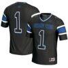 #1 BYU Cougars GameDay Greats Youth Endzone Football Jersey - Black - Front View