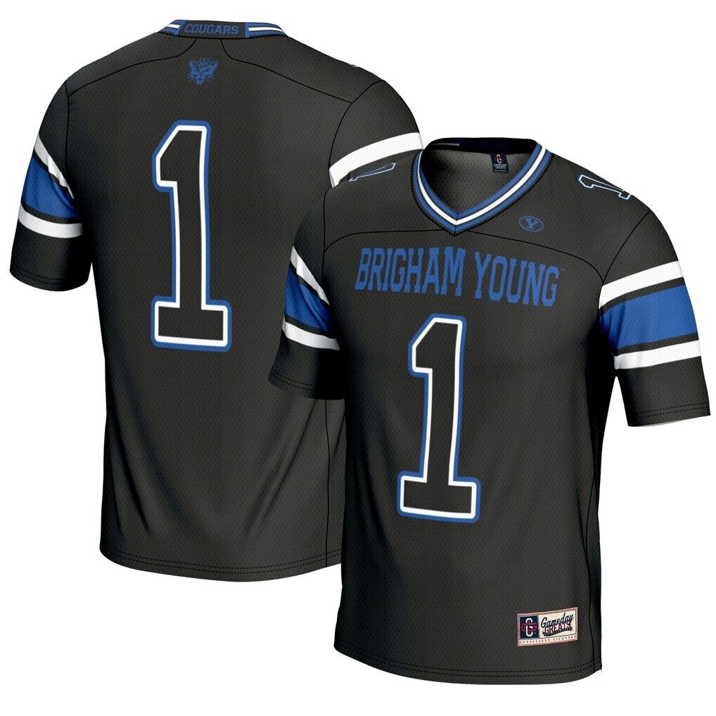 #1 BYU Cougars GameDay Greats Youth Endzone Football Jersey