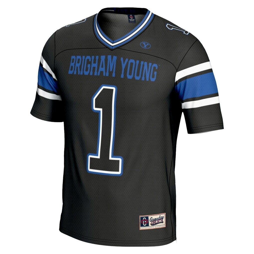 #1 BYU Cougars GameDay Greats Youth Endzone Football Jersey