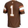 #1 Bowling Green St. Falcons GameDay Greats Endzone Football Jersey - Brown - Detail View