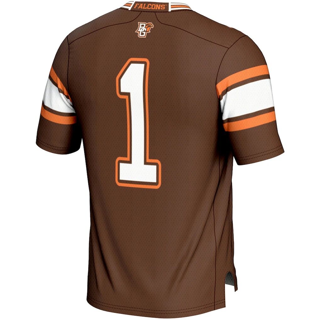 #1 Bowling Green St. Falcons GameDay Greats Endzone Football Jersey
