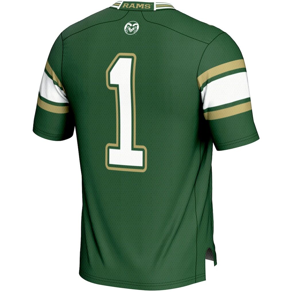 #1 Colorado State Rams GameDay Greats Endzone Football Jersey