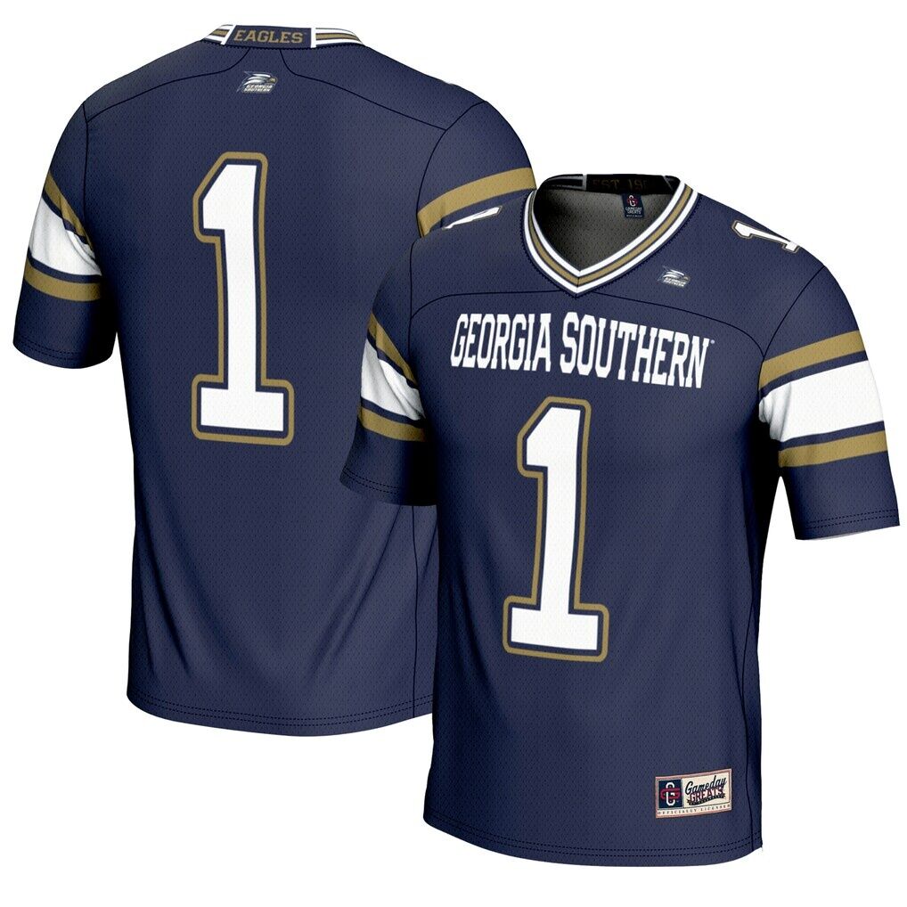 #1 Georgia Southern Eagles GameDay Greats Endzone Football Jersey