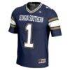 #1 Georgia Southern Eagles GameDay Greats Endzone Football Jersey - Blue - Side View
