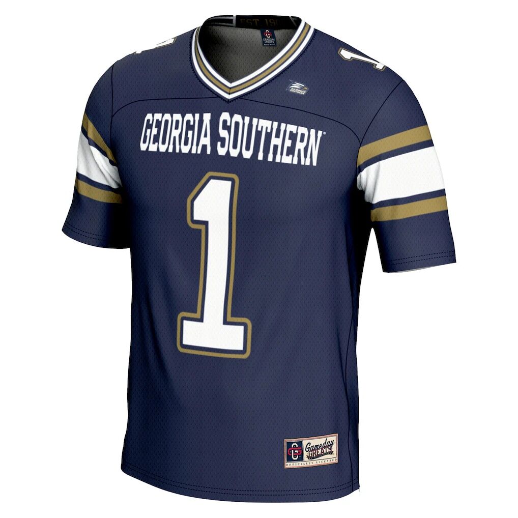 #1 Georgia Southern Eagles GameDay Greats Endzone Football Jersey