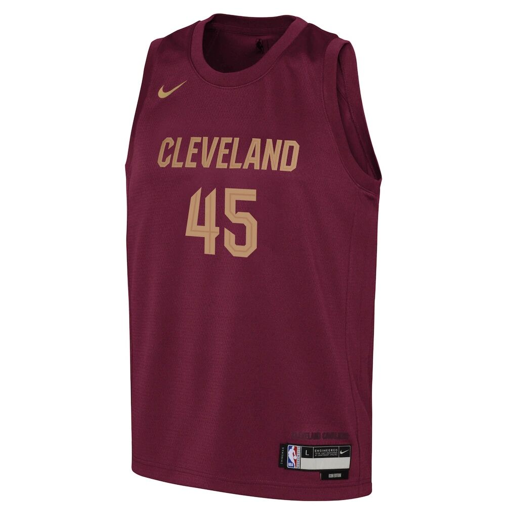 Donovan Mitchell Cleveland Cavaliers Nike Youth Swingman Jersey – Icon Edition – Wine